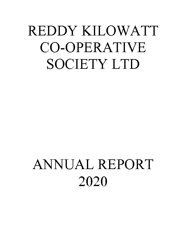 Reddy Kilowatt Annual Report 2020 FINAL