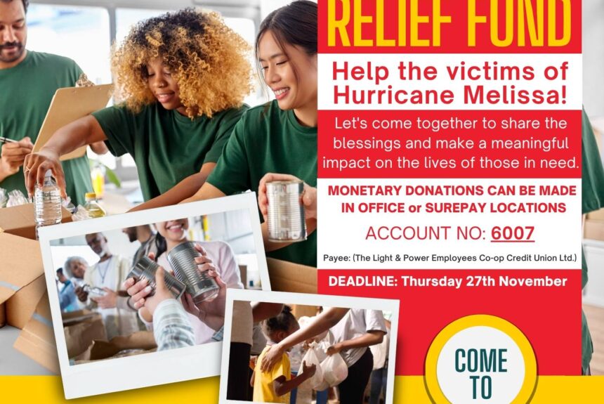 Jamaica Relief Fund – Help those impacted by Hurricane Melissa